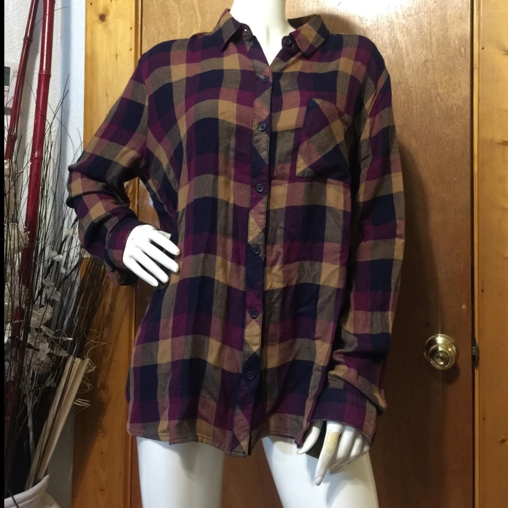 beachlunchlounge Flannel Cotton Top